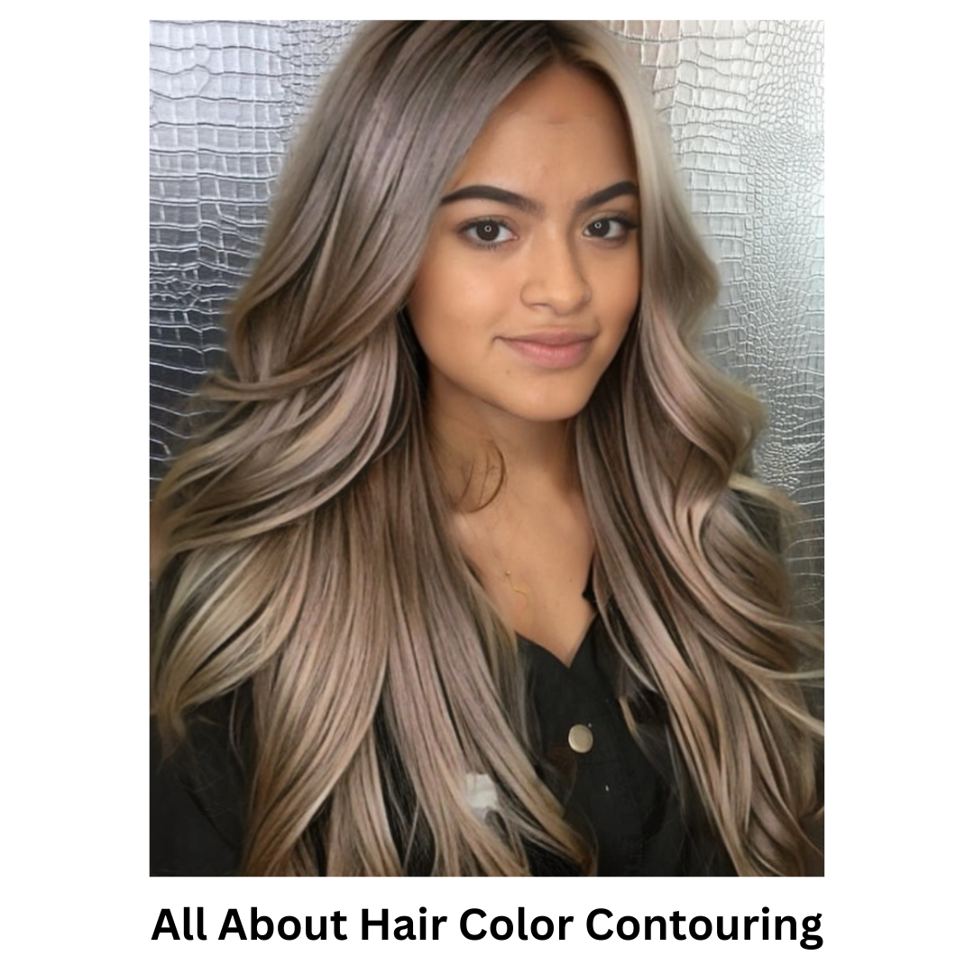 hair color contouring