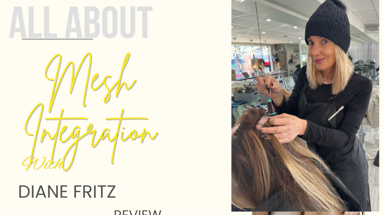 How to care for a mesh integration hair system