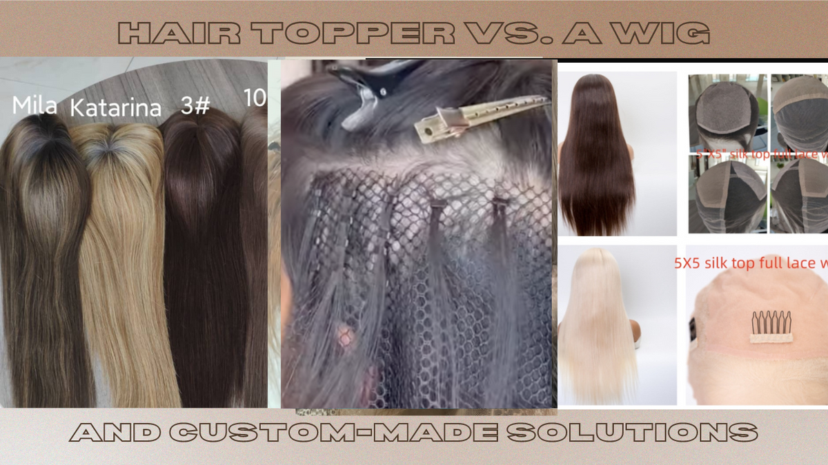 Hair Toppers vs Wigs: Choosing the Best Option Boston – noellesalon