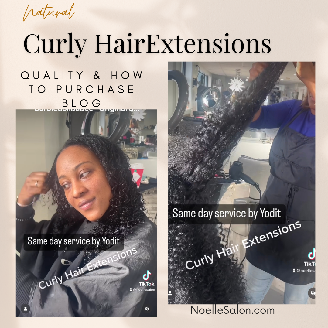 Best Natural Curly Hair Extensions noellesalon