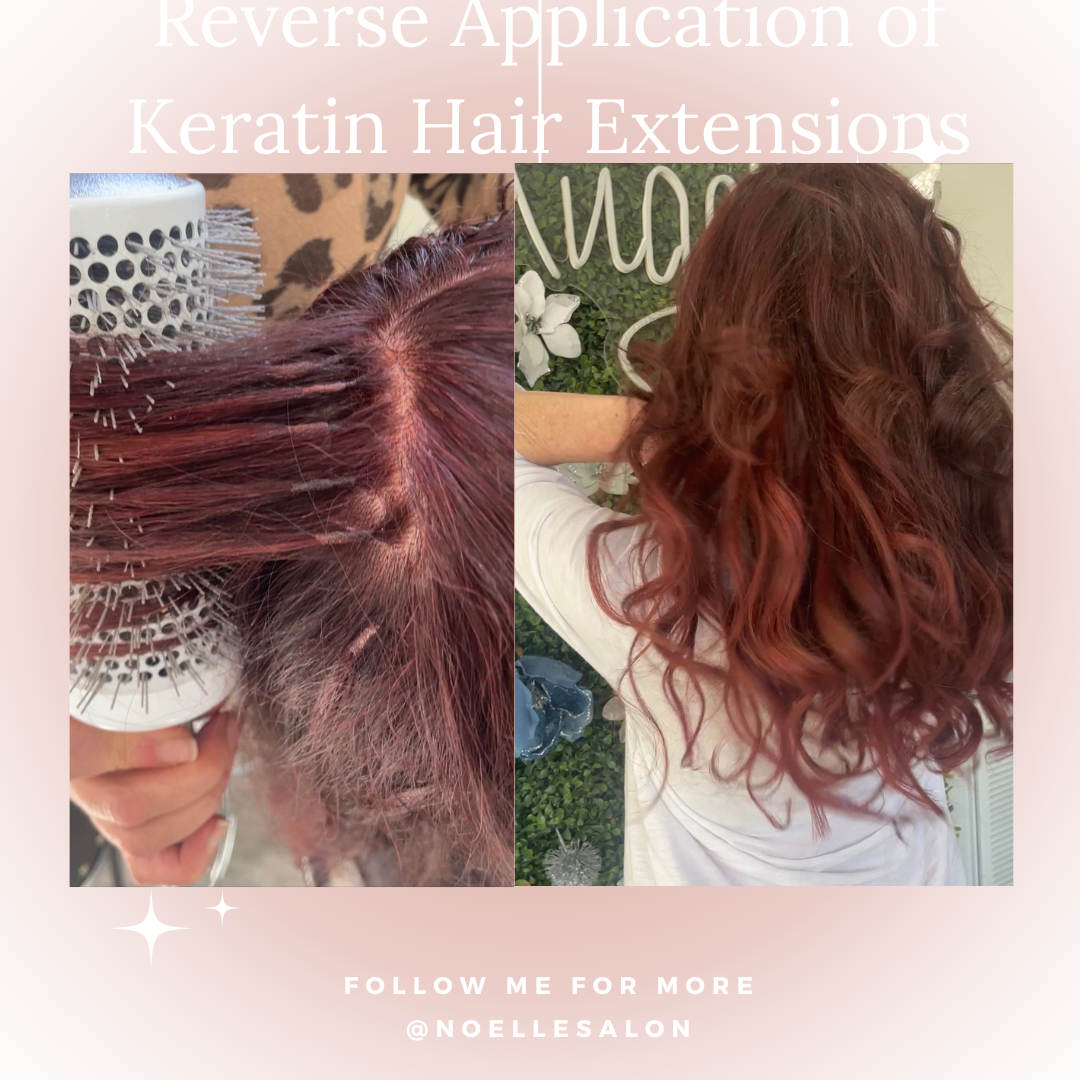 Reverse Application Of Keratin Micro Bonds