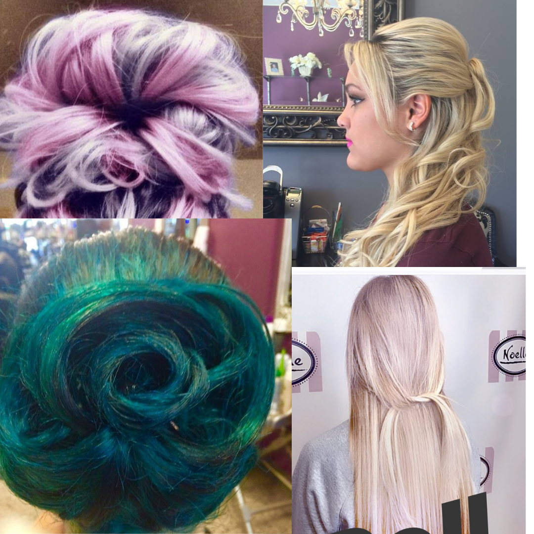 hair extensions and styles