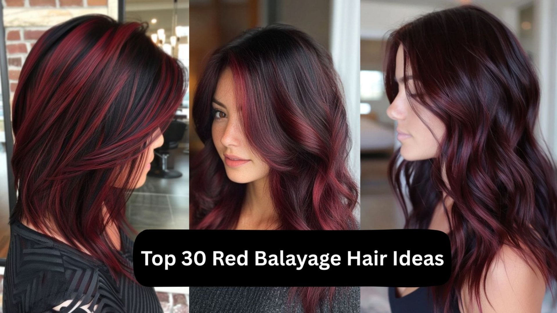 Top 30 Red Balayage Hair Ideas