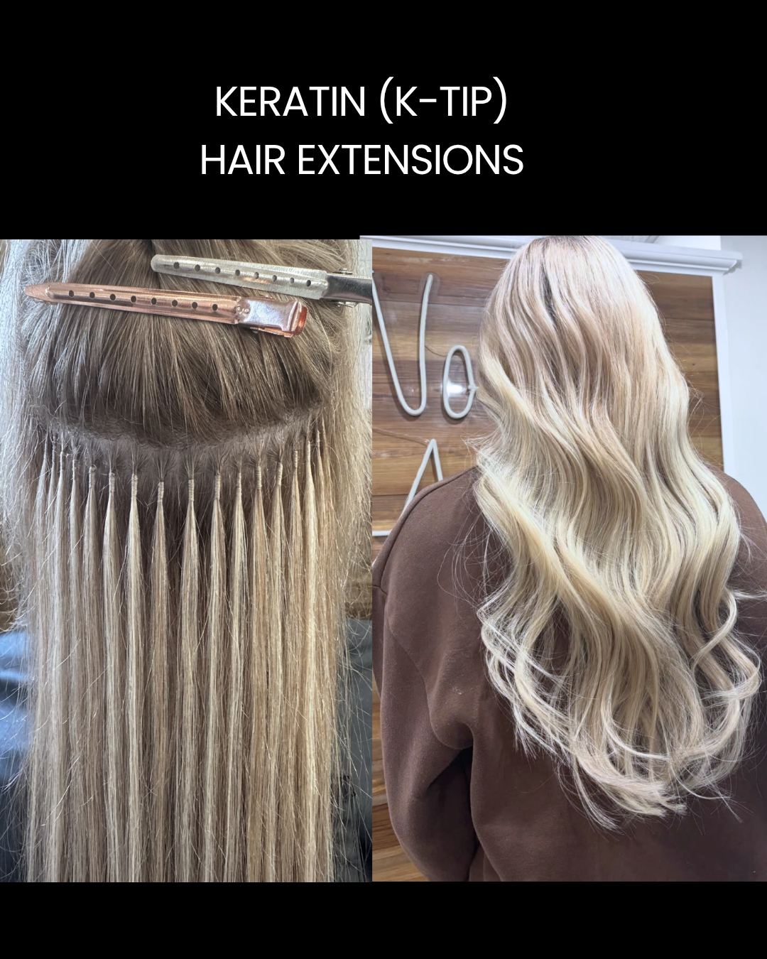 Keratin Bond Hair Extensions Fill-In Boston