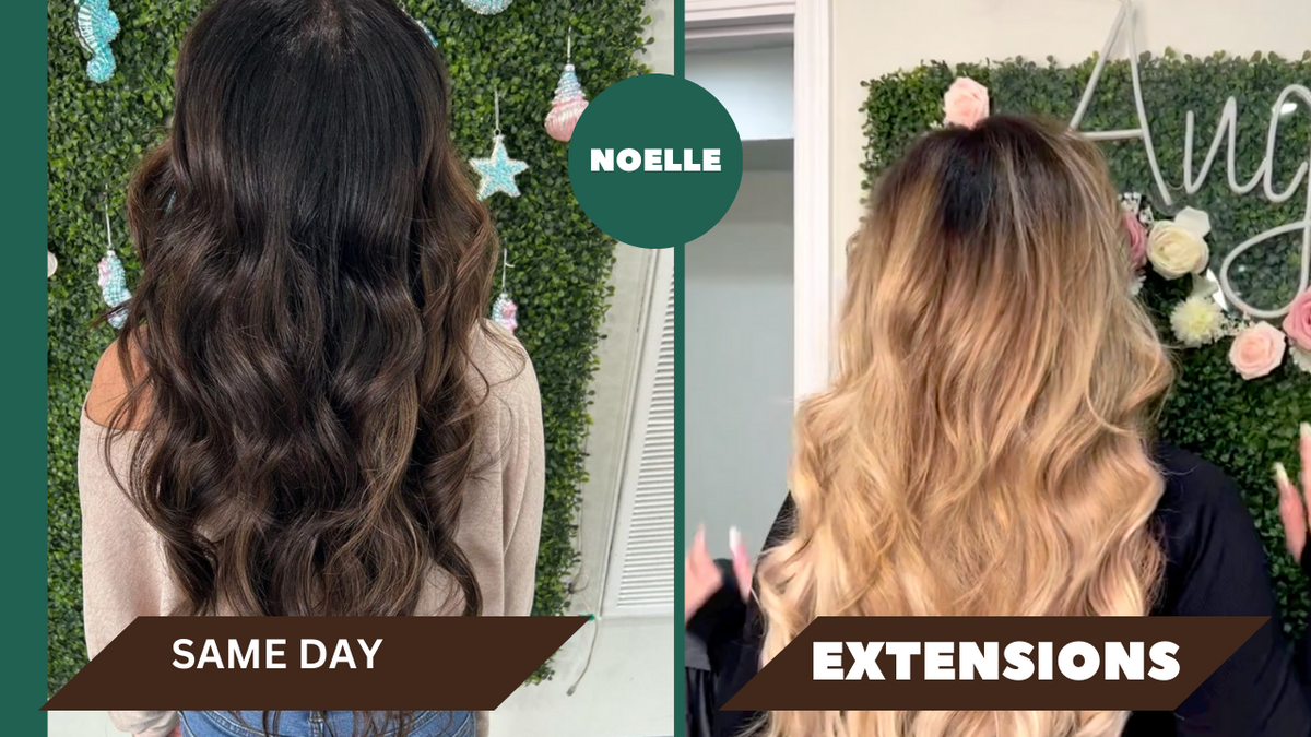 Same Day Hair Extensions in Boston 4 Methods Available noellesalon