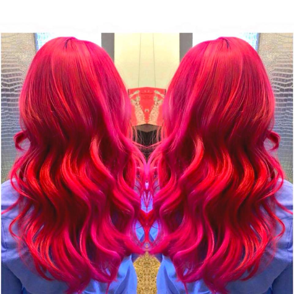 vibrant hair color