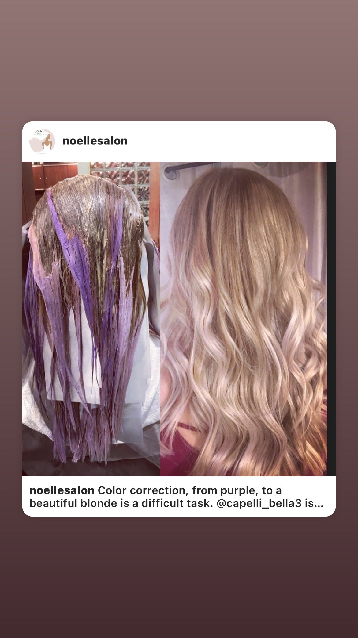 hair color correction