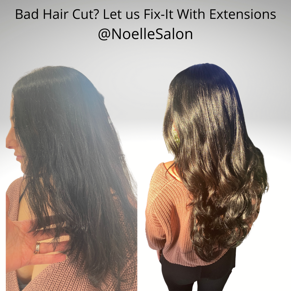 Fix A Bad Haircut With Hair Extensions
