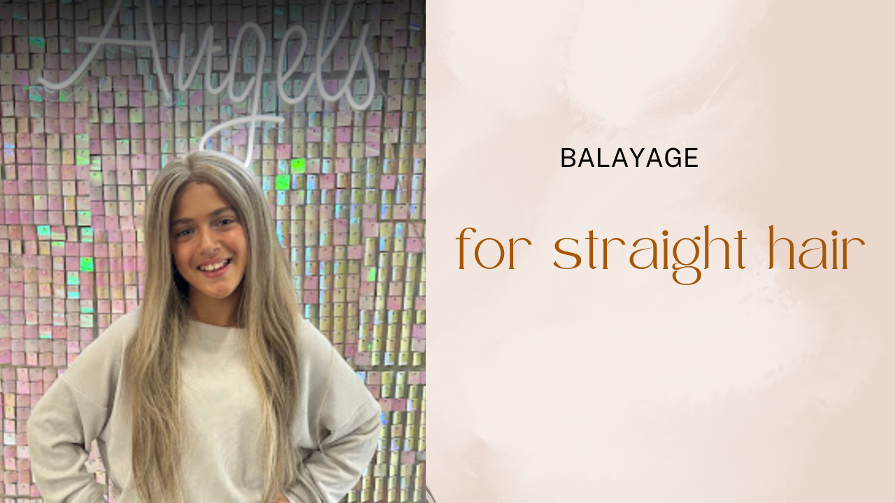 balayage for straight hair