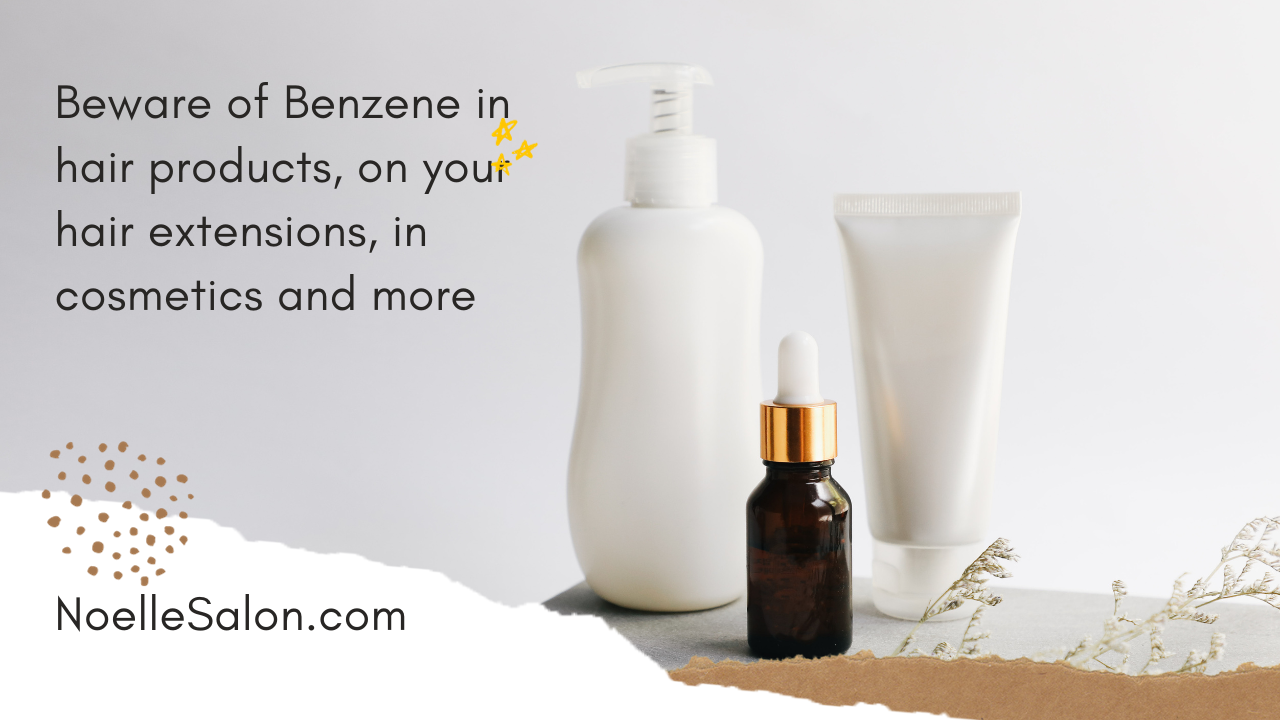 Benzene in hair products