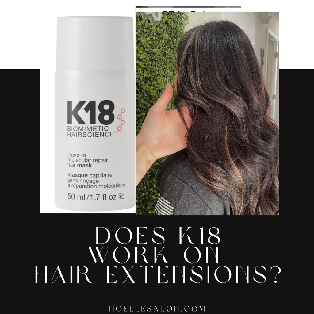 Can K18 be used on hair extensions?