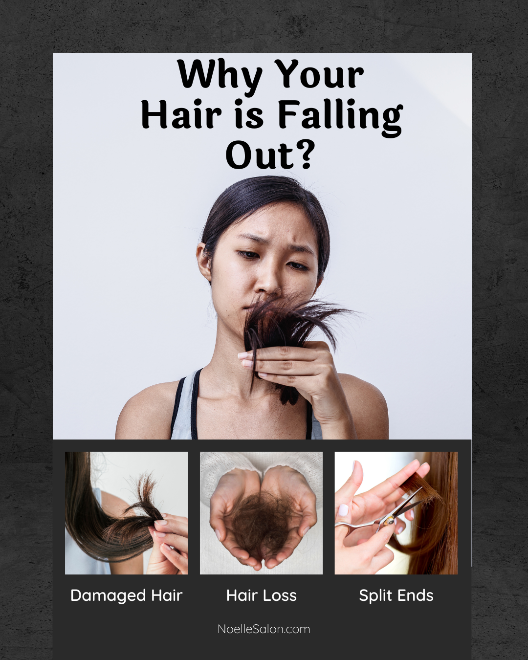 why is my hair falling off?