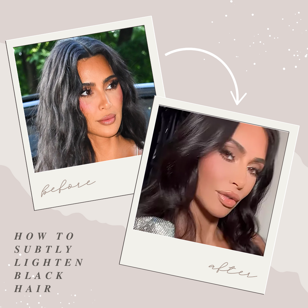 Kim Kardashian Black Hair