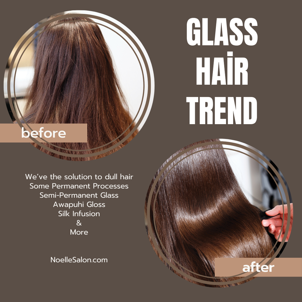 glass hair trend