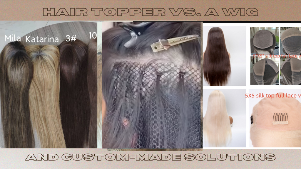 Hair Toppers vs Wigs: Choosing the Best Option