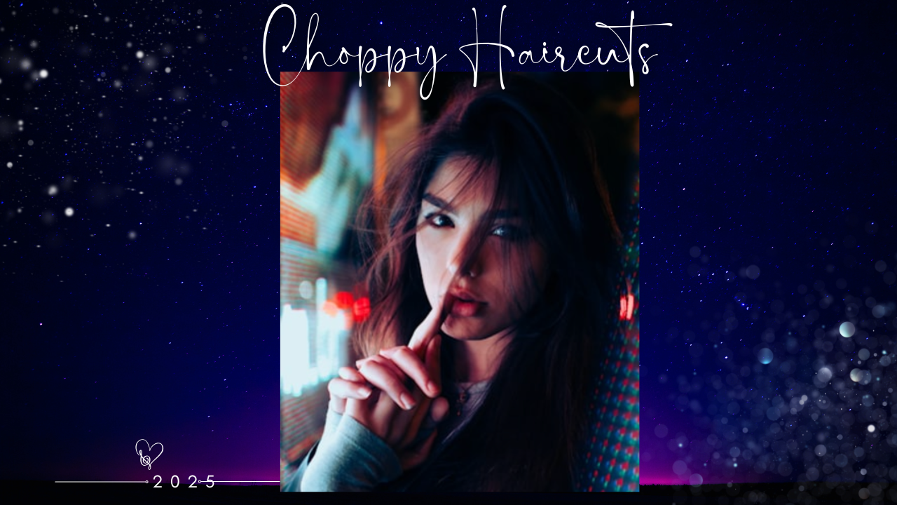 Medium choppy hairstyles