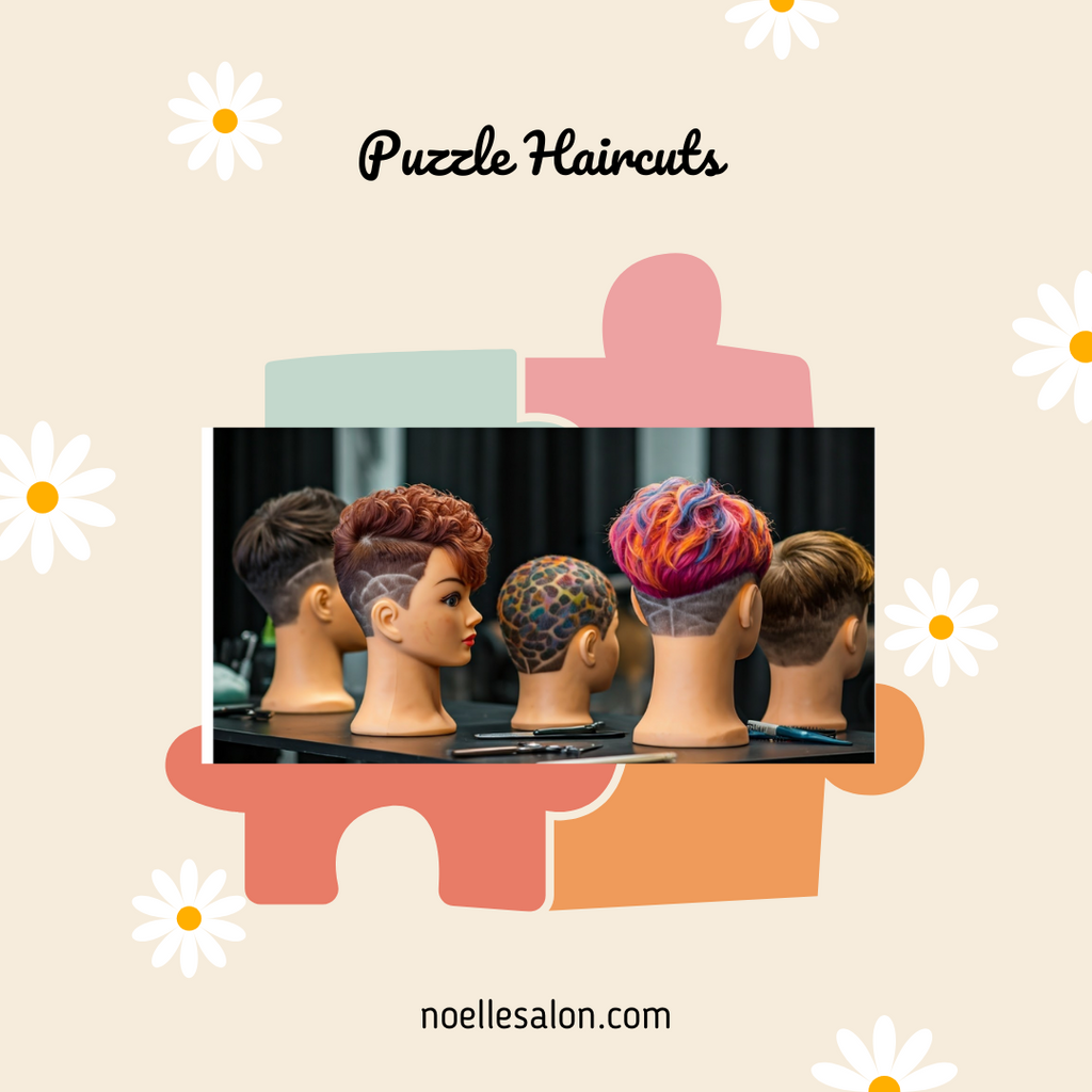 Puzzle haircut ideas