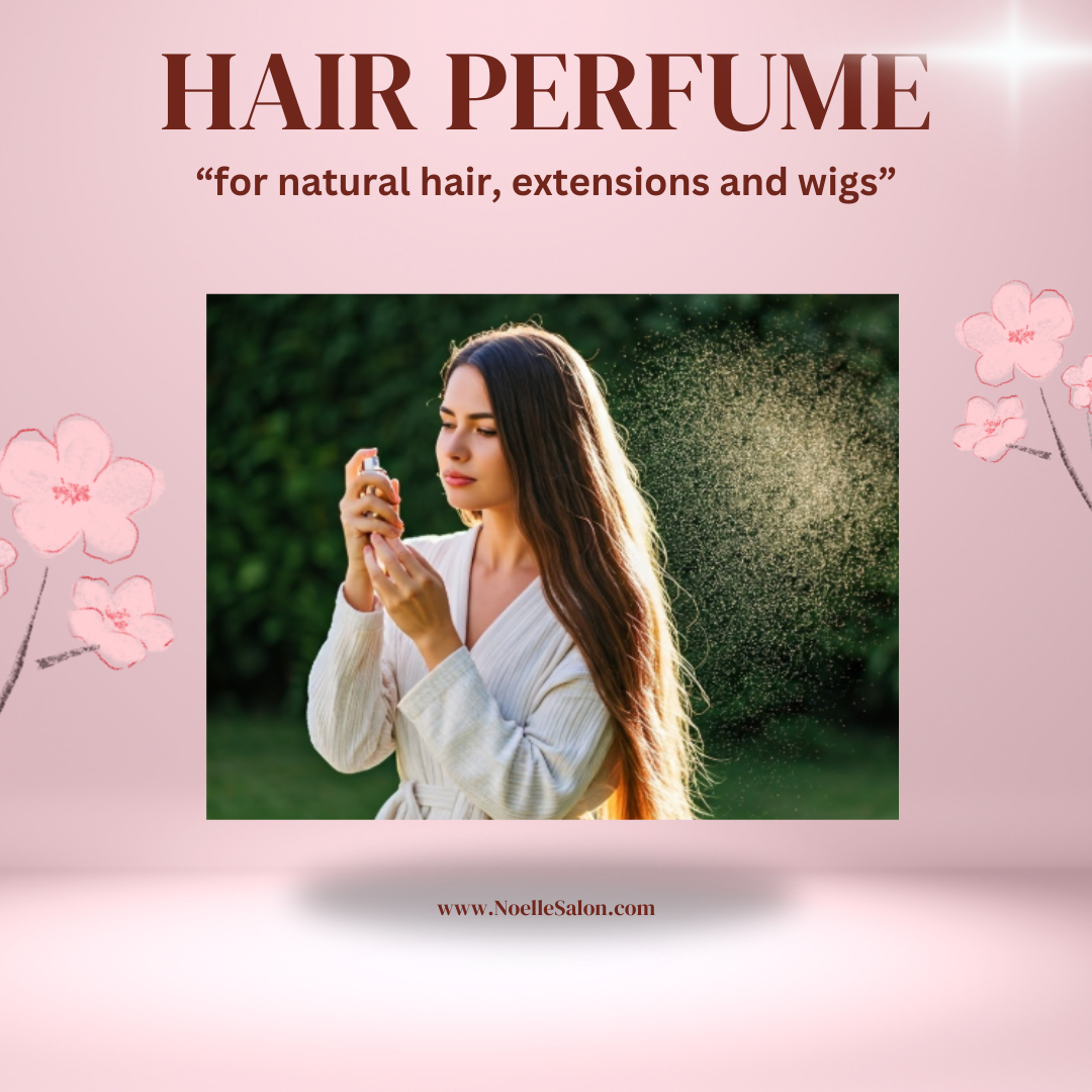 Extension friendly hair perfume