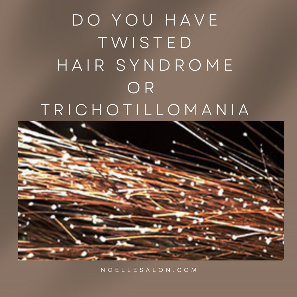 Twisted Hair Syndrome Or Trichotillomania