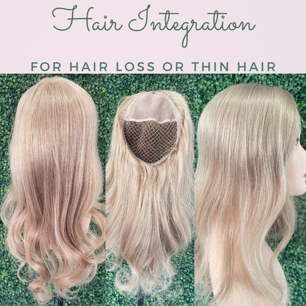 Integrated hair topper Clearance