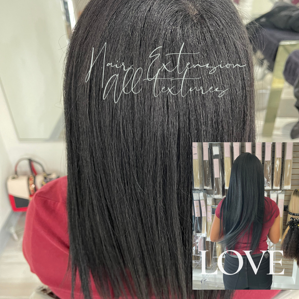 Hair Extensions For Relaxed Hair noellesalon