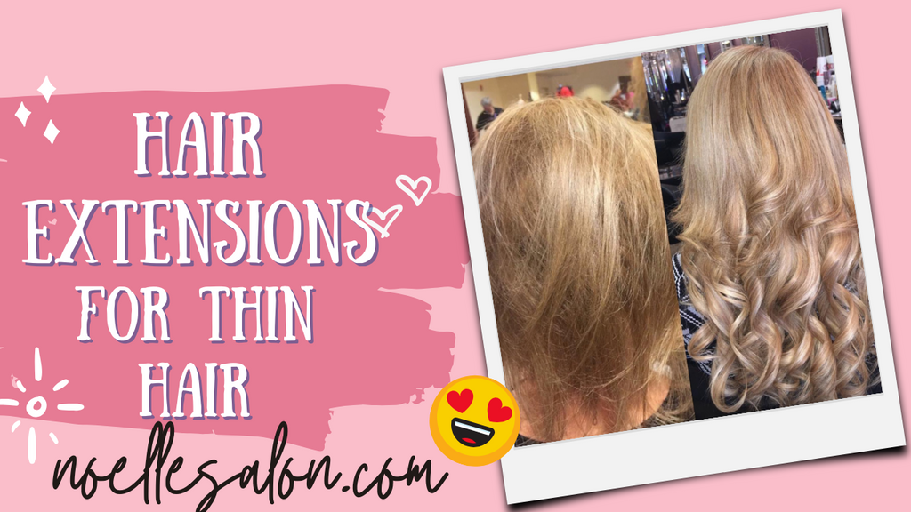 Hair extensions for thin hair on top deals