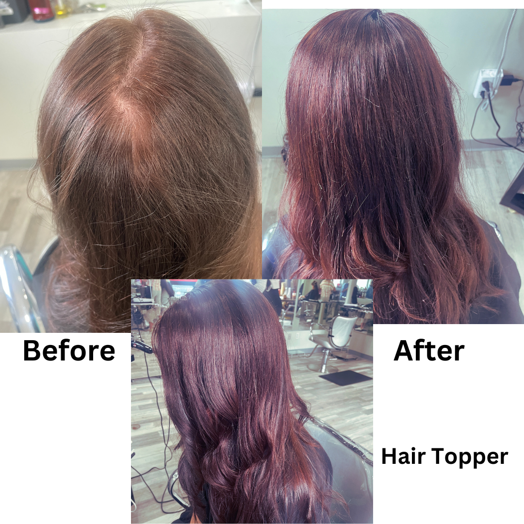 clip-on hair toppers