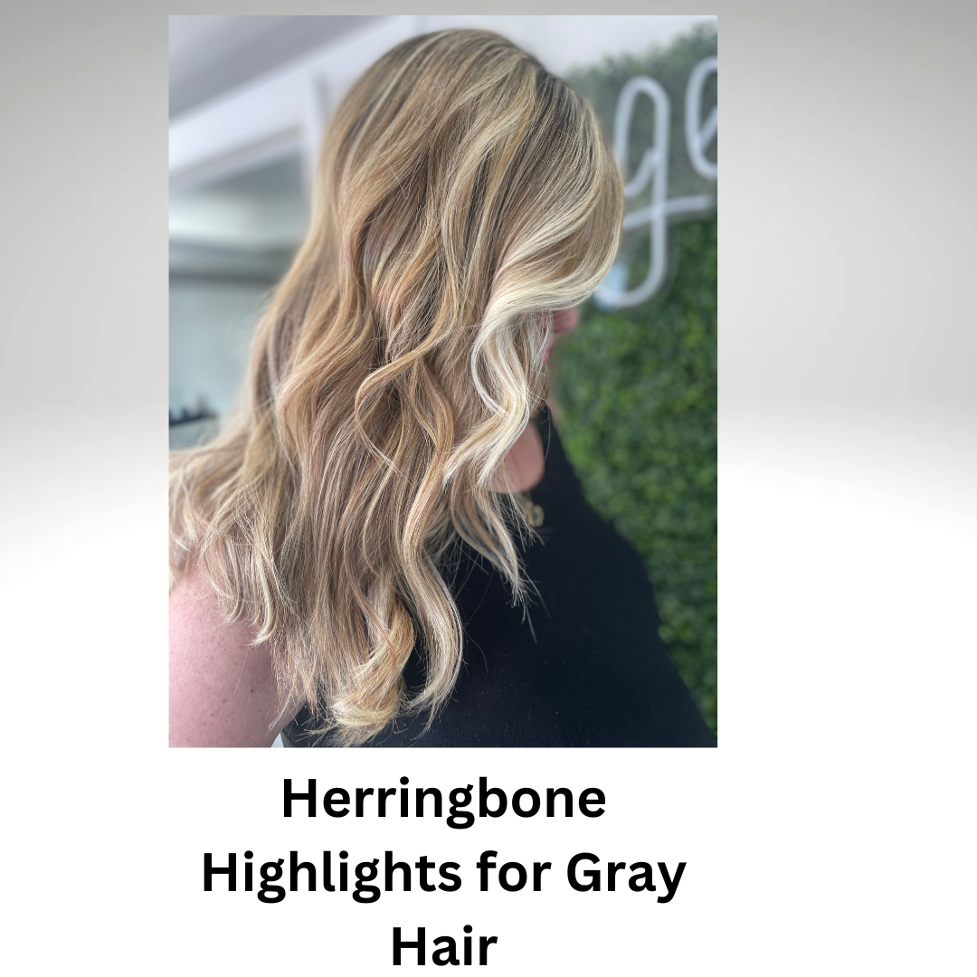 Herringbone Highlights Hair