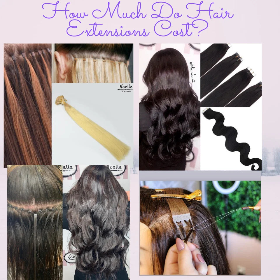 How much do hair extensions cost in Boston - pricing guide from Noelle Salon