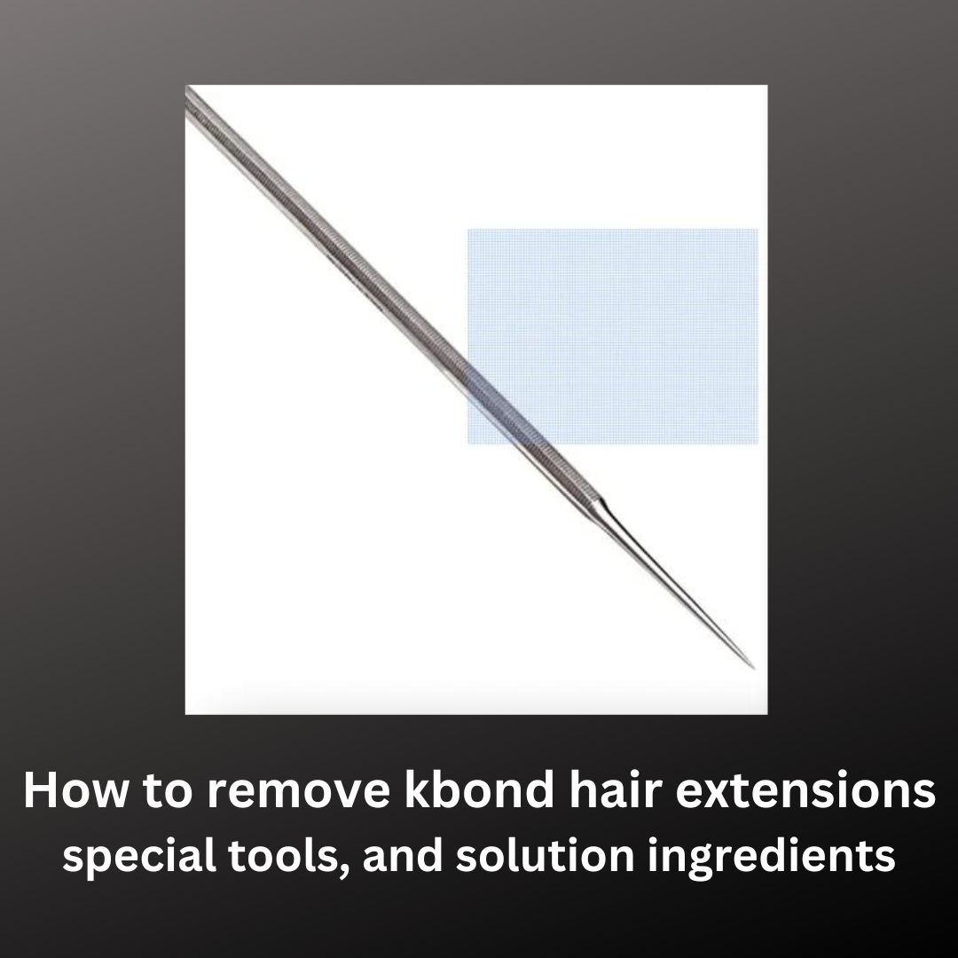 How to remove keratin bond hair extensions easily
