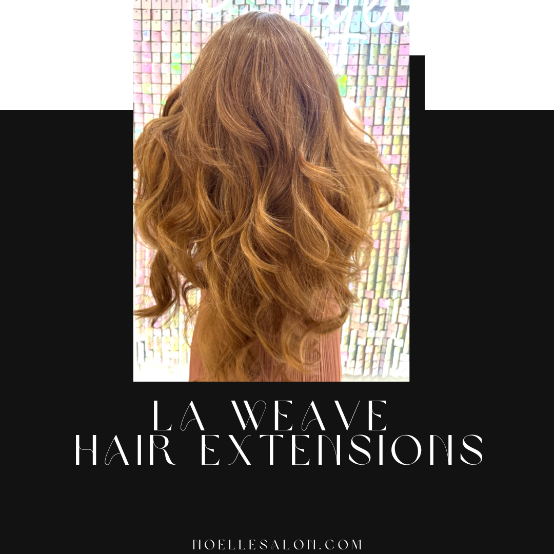 La weave hair up clearance