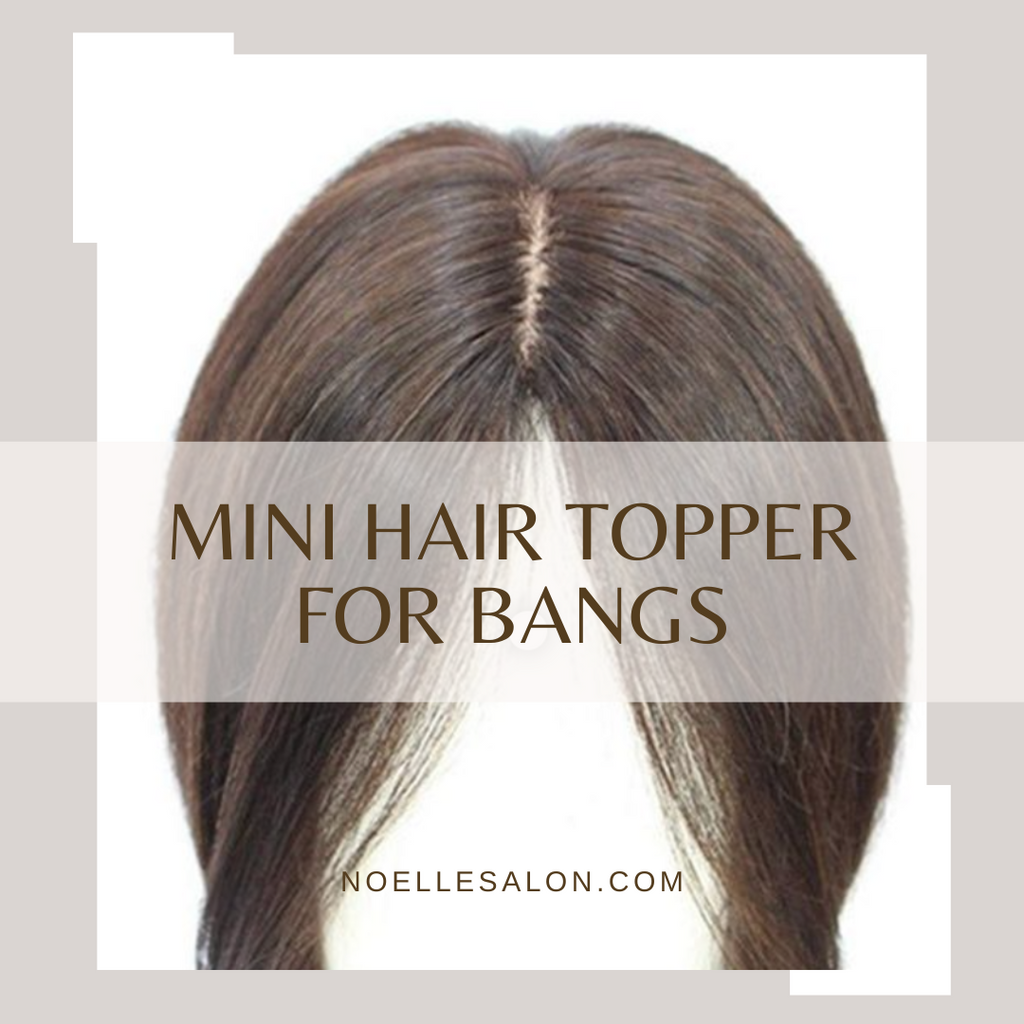 Human Hair Bang Topper