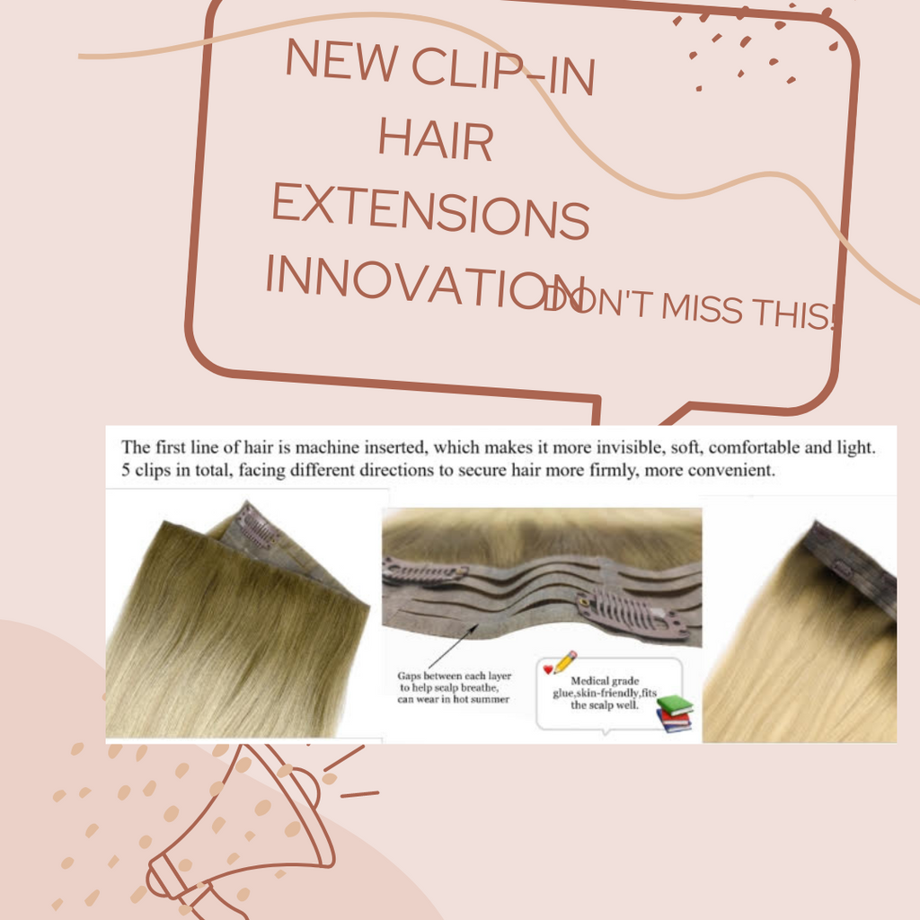 New Clip In Hair Extension Innovation