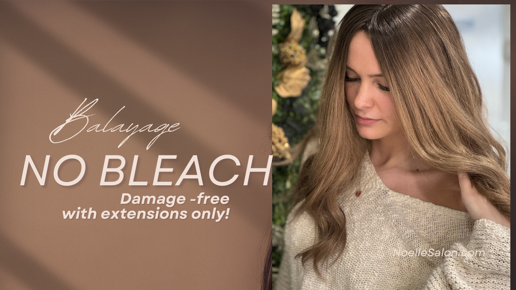 Balayage Hair Extensions: Damage-Free Color Solutions