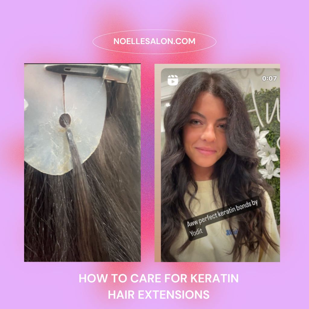 How to care for keratin bond hair extensions