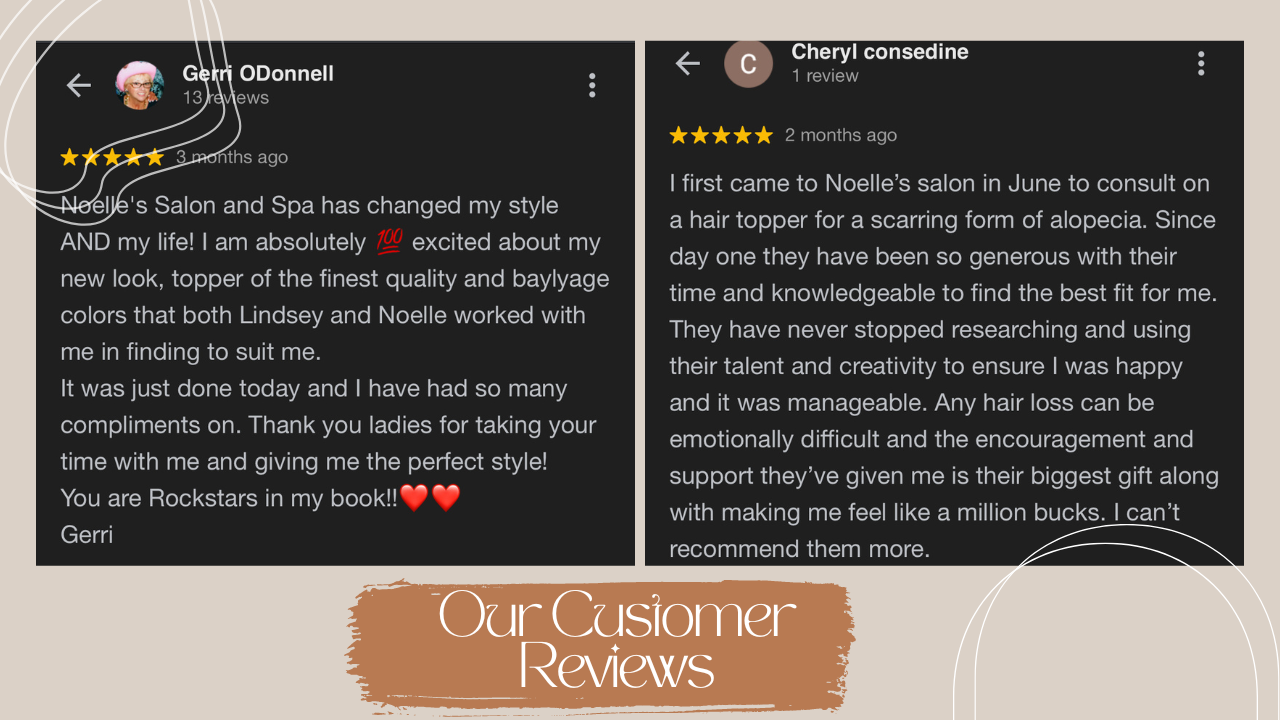 Hair Loss Noelle Salon Boston