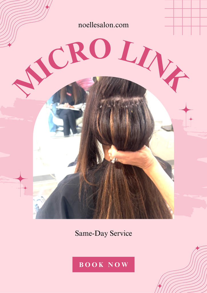 Micro link hair extensions