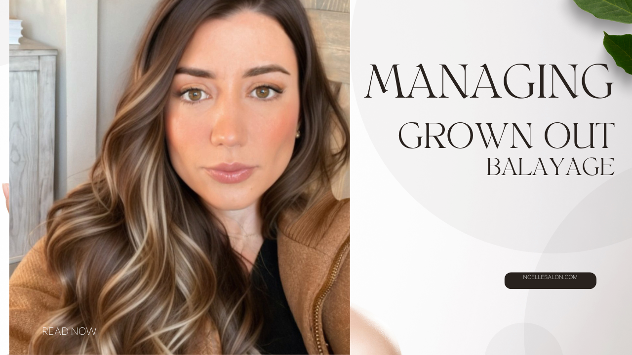 Grown out Balayage
