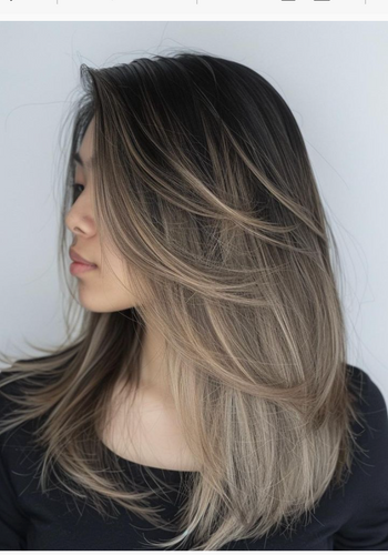 Asian Hair Balayage