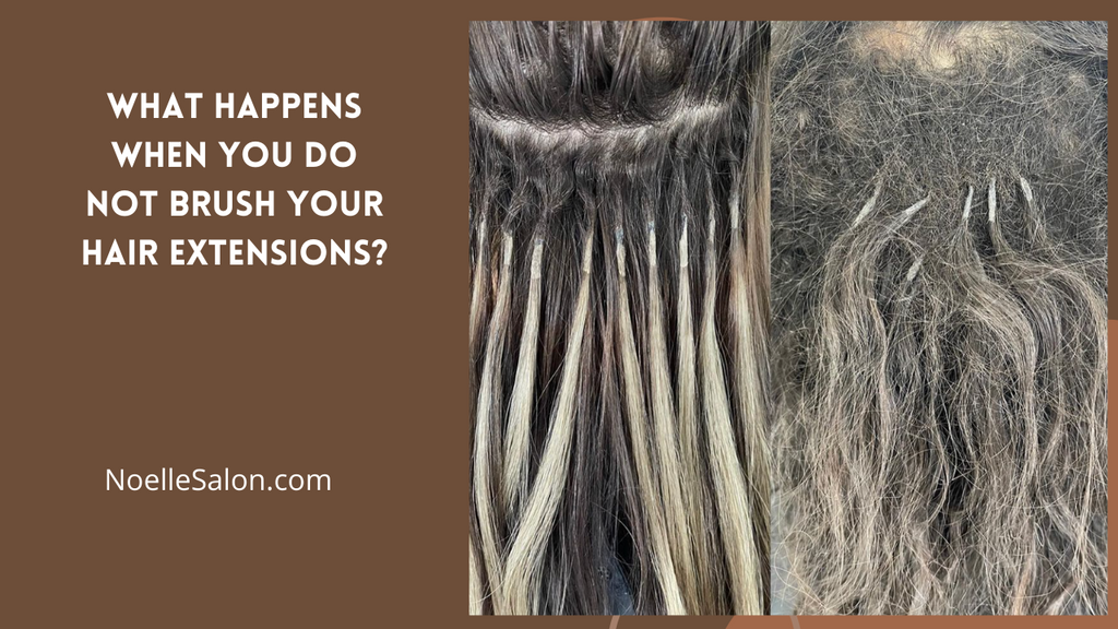 The Effects of Not Brushing Hair Extensions: What Happens? Boston, MA