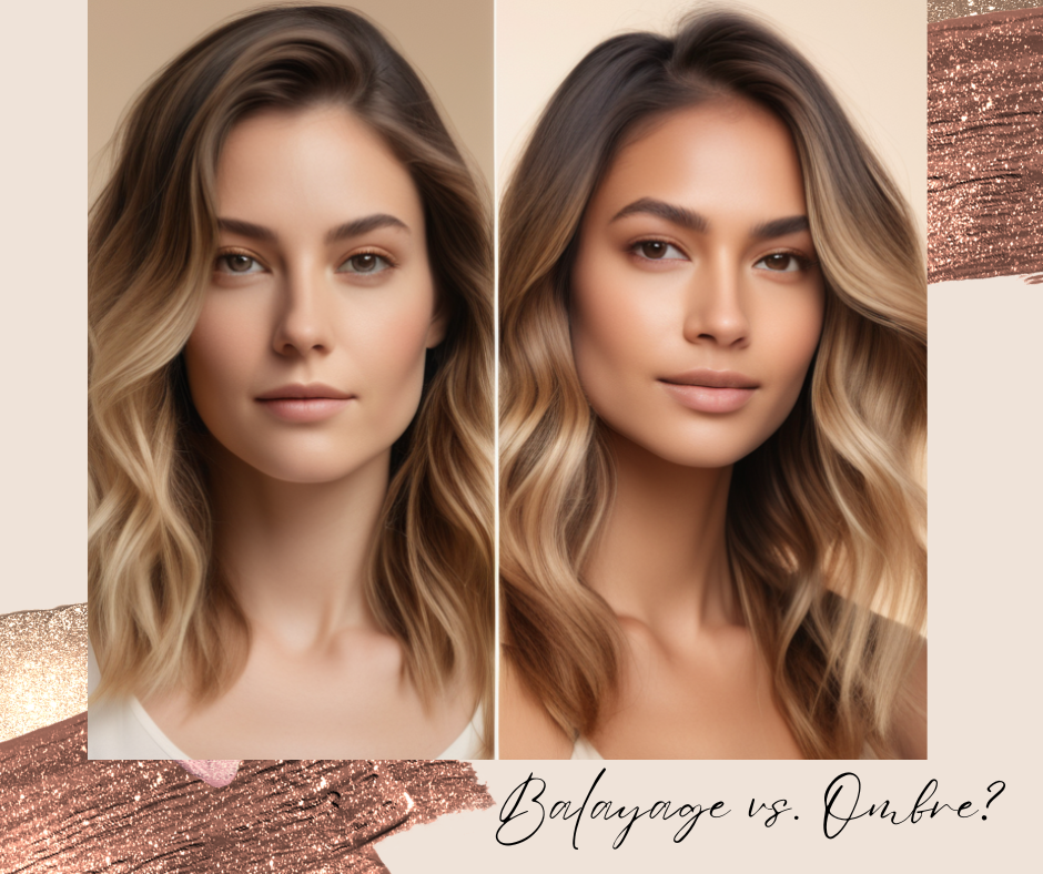 Balayage vs. Ombre