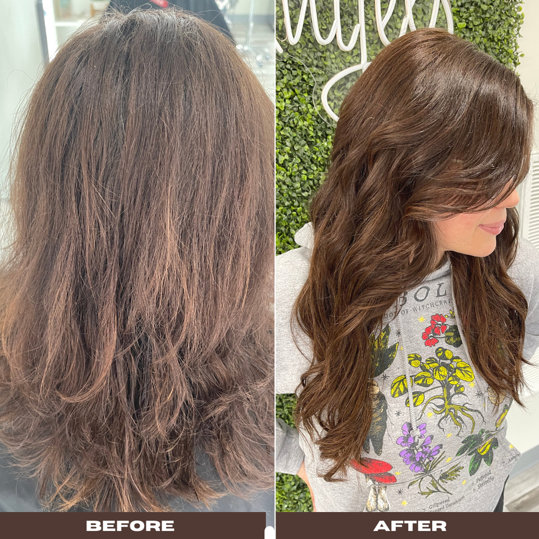 applying hair extensions to short