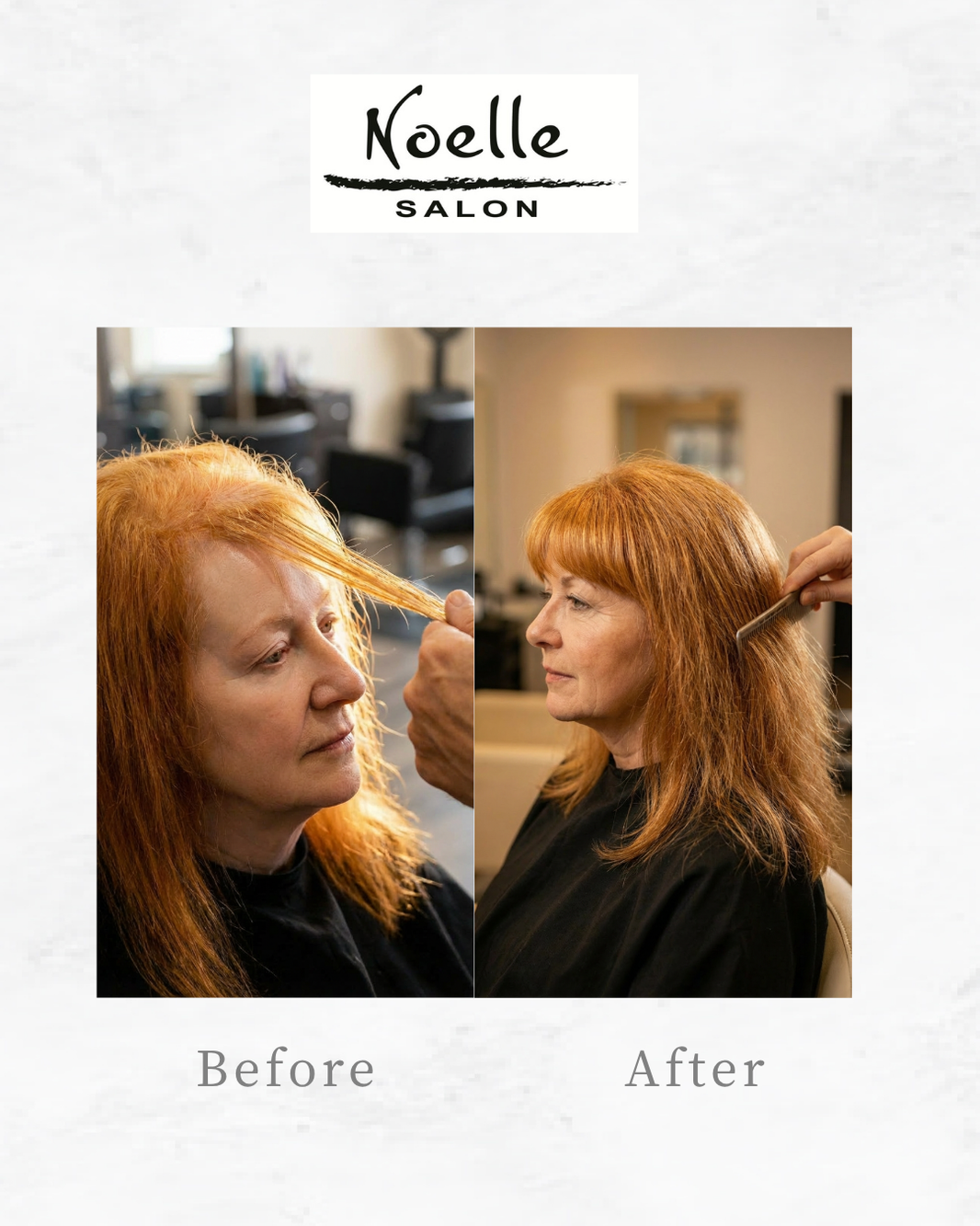 Hair Extensions in Bangs / Frontal Hair Loss