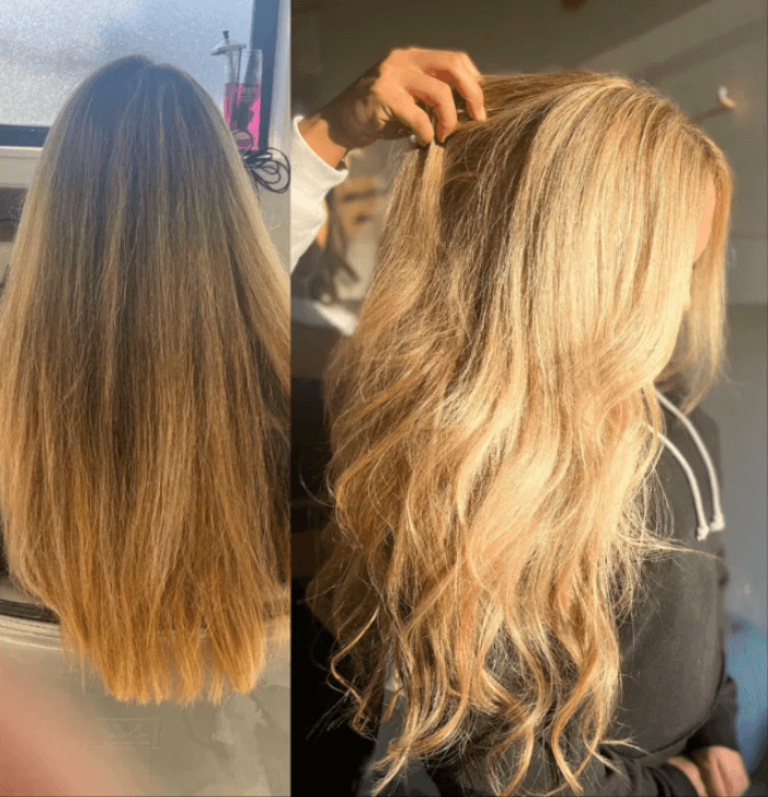 Clip-in hair extensions