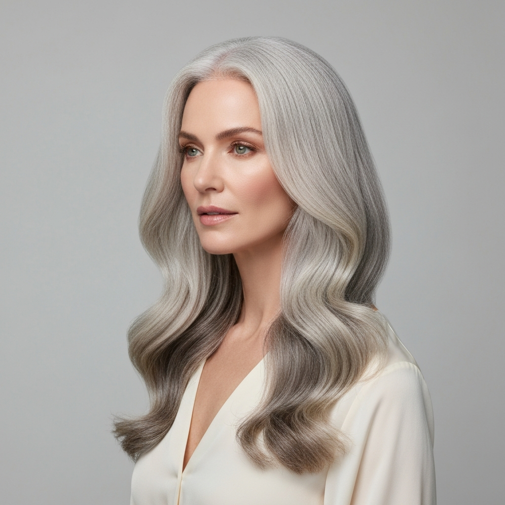 Grey Balayage