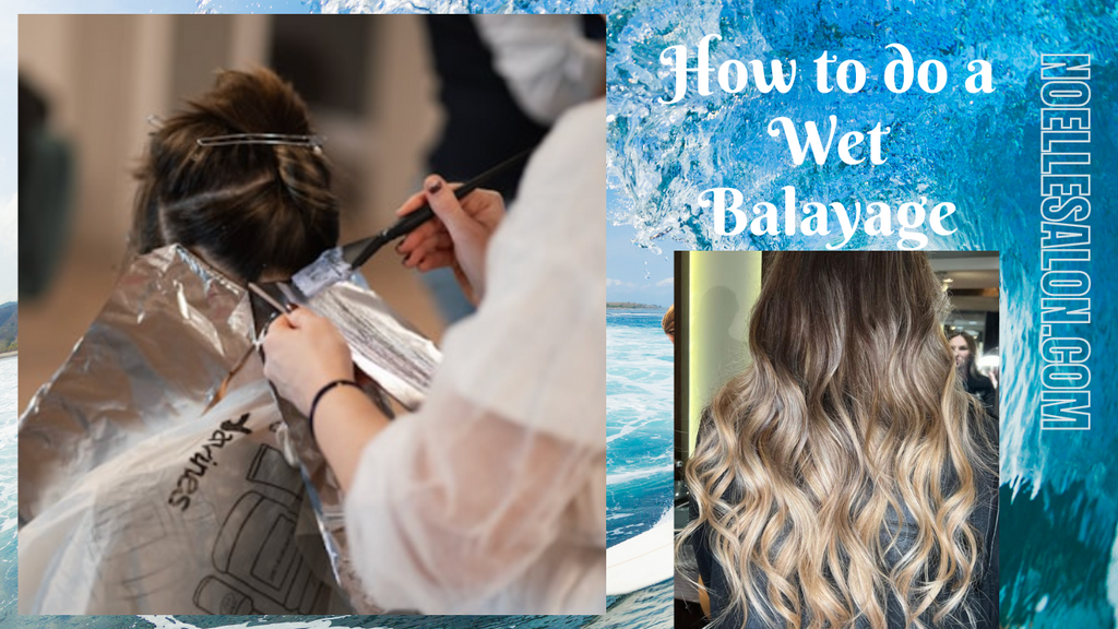 wet balayage