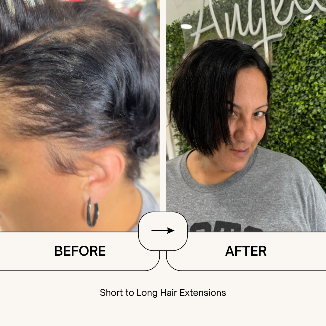 How Long Should Hair Be for Extensions?