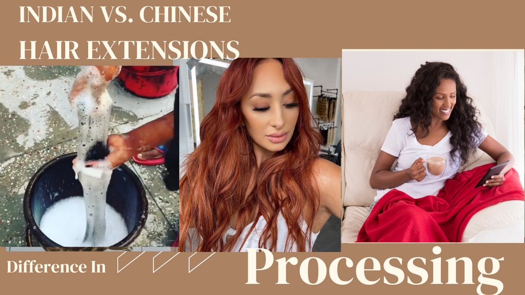 Indian vs. Chinese Human Hair Extensions: The Truth