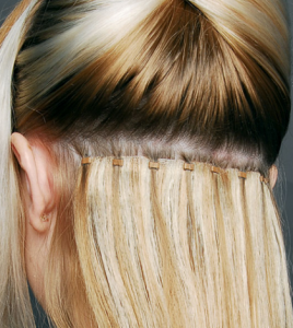 what are hand-tied hair extensions?