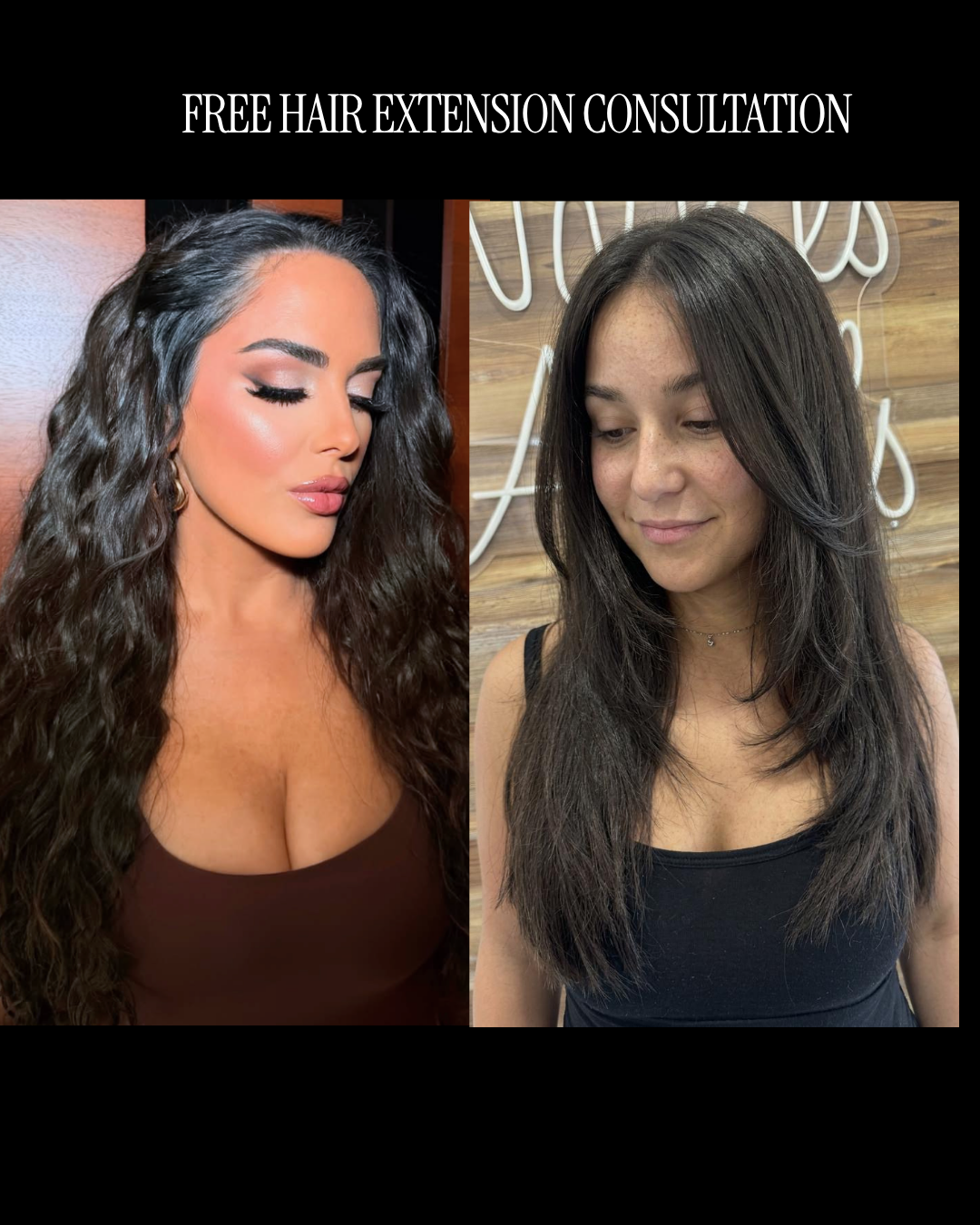 A Free Hair Extension Consultation (All Methods) — Boston Area